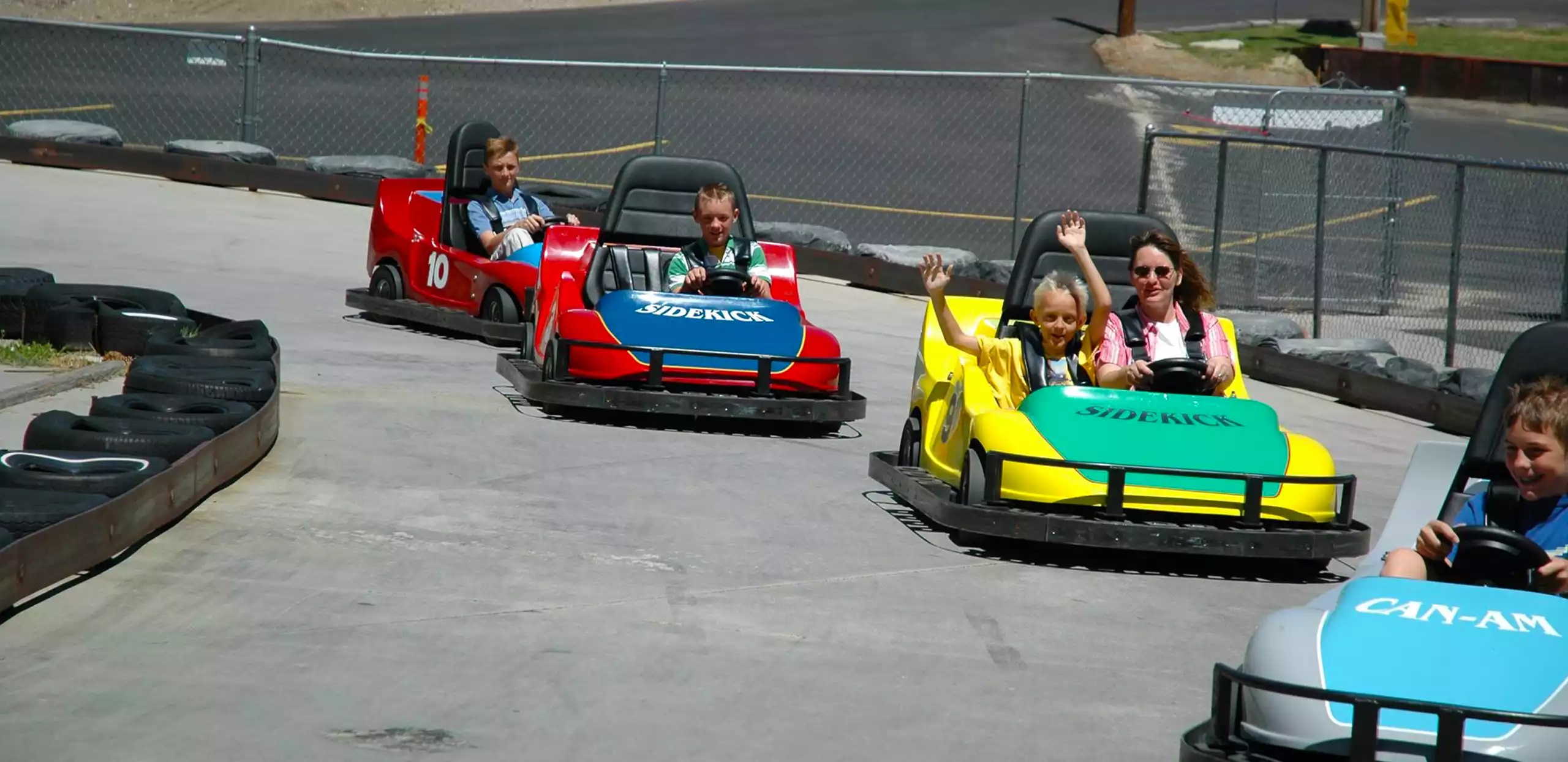 Go-Karts at Magic Mountain
