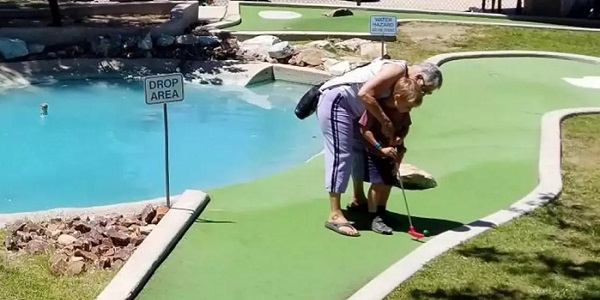 Mini Golf at Magic Mountain